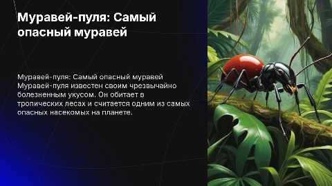 Муравей-пуля