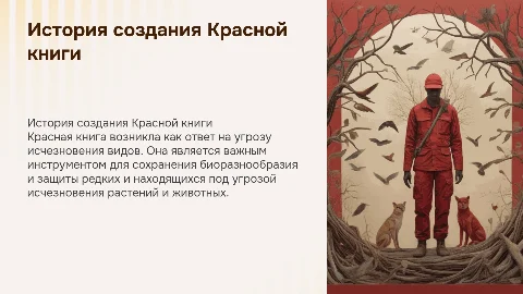история создания красной книги