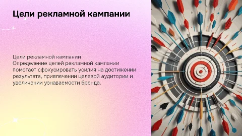 цели рекламной компании