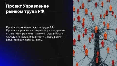 Проект Управление рынком труда РФ