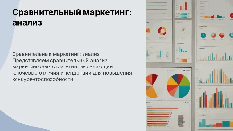 Сравнительный маркетинговый анализ