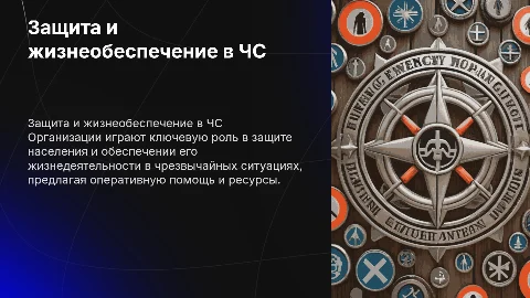 Организации защиты и жизнеобеспечение населения в чс