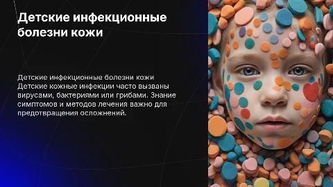 Детские инфекционные заболевания кожи