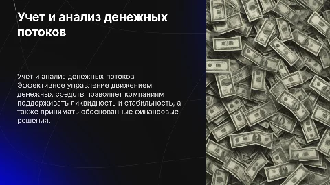 учет и анализ движения денежных средств