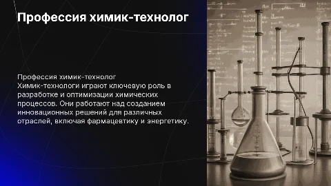 профессия химик -технолог с картинками