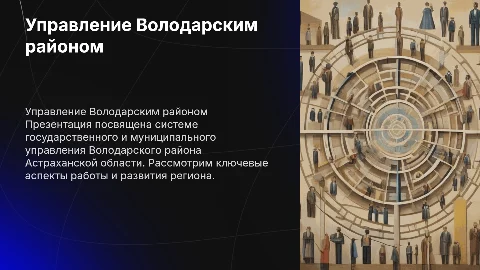 Система государственного управления Володарского района