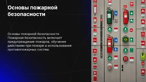 Пожарна безопасность