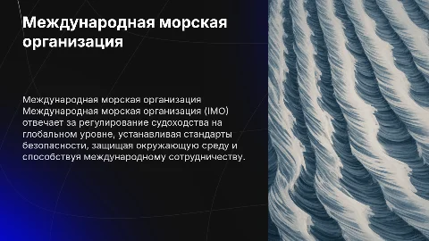Международная морская организация
