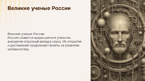 Великие ученые россии