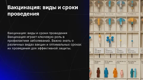 Вакцинация, сроки проведения, виды