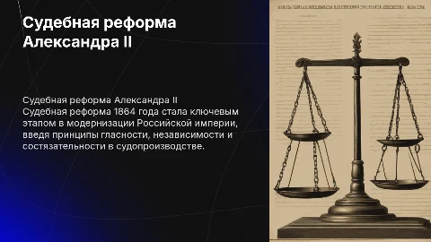судебная реформа александра 2