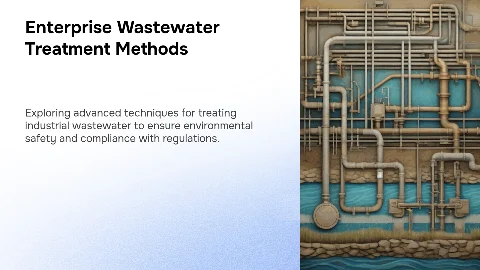Methods of Wastewater Treatment for Enterprises