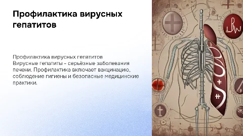 профилактика вирусных гепатитов
