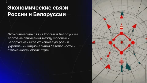 Торговые экономические отношения России и Белоруссии