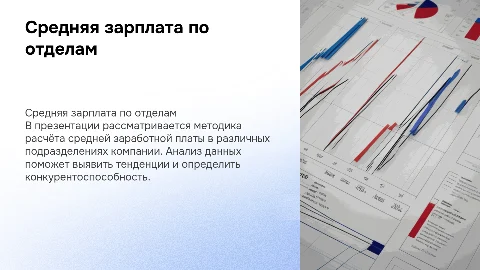 Определить среднюю заработную плату по подразделению