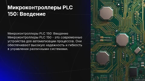 Микроконтроллеры PLC 150