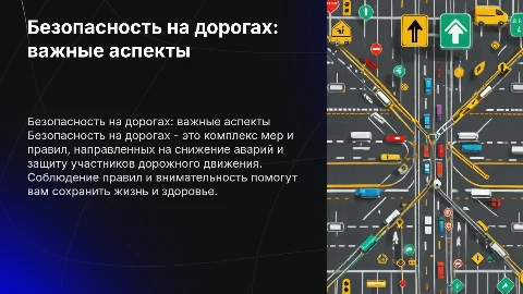 безопасность на дорогах