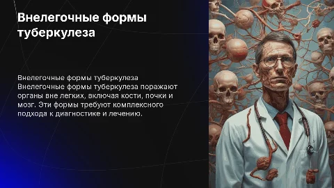 Внелегочные формы туберкулеза: диагностика и лечение