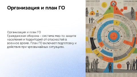 Организация гражданской обороны, план ГО