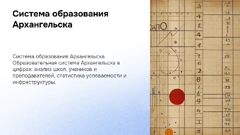 система образования города архангельска в цифрах