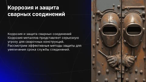 Коррозия металлов и методы защиты сварочных соединений