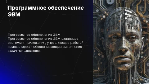 Программное обеспечение ЭВМ