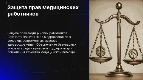 индивидуальный проект: защита прав медработников