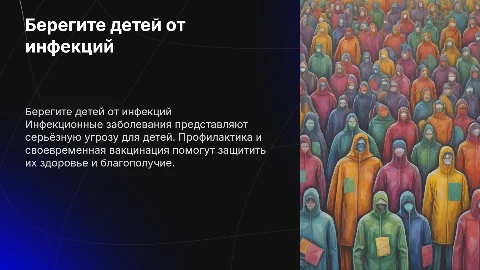Берегите детей от инфекционных заболеваний