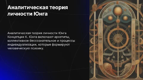 Аналитическая теория личности. Основные концепции К.Юнга