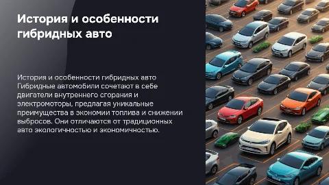 История гибридных автомобилей: преимущества и недостатки