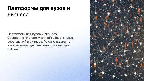 Выбор платформ для вузов и бизнеса: рекомендации и сравнение