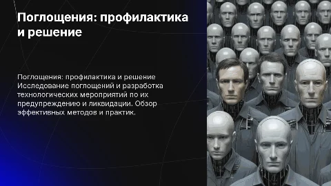 Исследование поглощений: технологии предупреждения и ликвидации