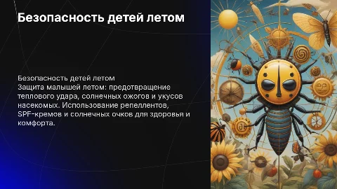 Безопасность малышей летом: защита от теплового удара и ожогов