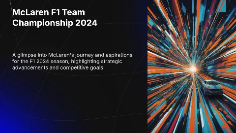 McLaren F1 Team Championship 2024