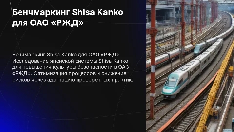 Бенчмаркинг системы Shisa Kanko для повышения культуры безопасности