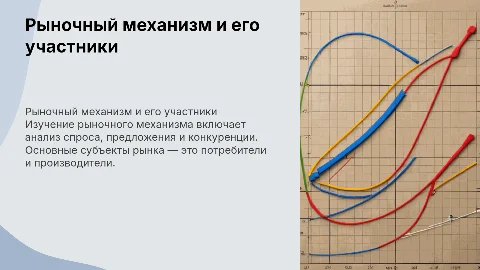 Рыночный механизм, конкуренция и основные субъекты рынка