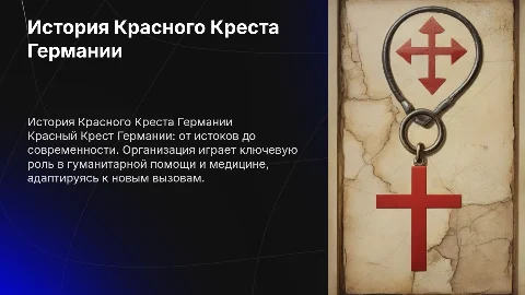 история Красного Креста Германии(должна в себя включать в себя информацию по истории деятельности и особенностям работы в современных условиях)