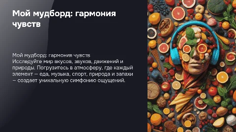 мой мудборд, еда, музыка, спорт, природа, запахи
