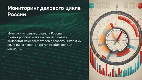 Подробная презентация по макроэкономике: мониторинг делового цикла