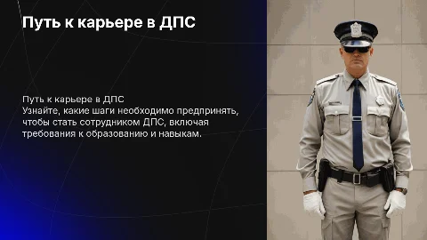 Как стать сотрудником ДПС