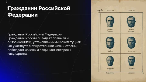 гражданин российской федирации