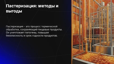 Пастеризация продуктов питания: методы и преимущества