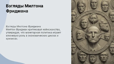 Взгляды М. Фридмана и критика кейнсианства