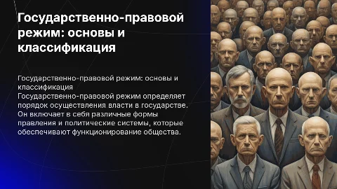 Государственно-правовой режим: понятие и виды