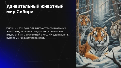 Животный мир Сибири