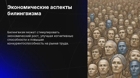 Экономические аспекты билингвизма