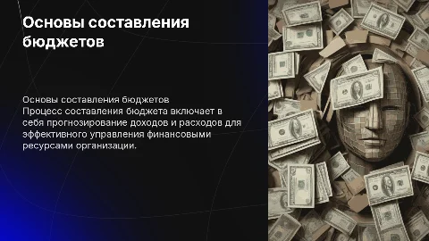 Основы составления проектов бюджетов