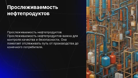 Нефтепродукты, подлежащие прослеживаемости