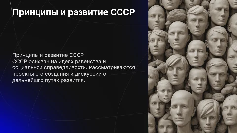 Основные принципы и проекты создания СССР