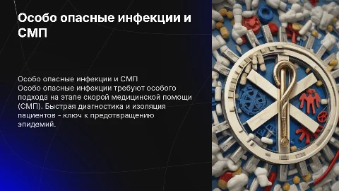 особо опасные инфекции на этапе СМП